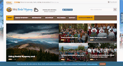 Desktop Screenshot of odkryjbeskidwyspowy.pl